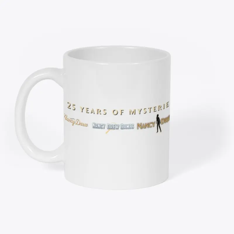 ND Games 25  - 25 Years of Mysteries Mug