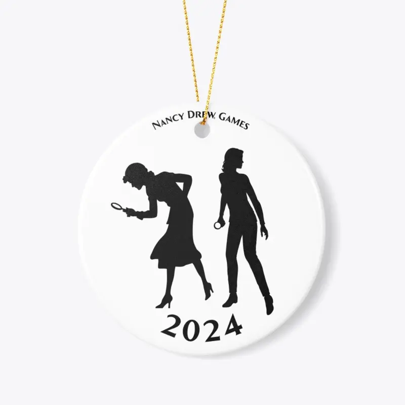 2024 Silhouettes Ceramic Ornament